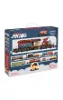 Puzzle 104 el. Uk�adam poci�gi Bright Junior Media