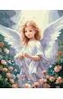 Ideyka Malowanie po numerach - Wygl�d anio�a 40x50cm