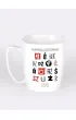 Nadwyraz.com Kubek polskie literki/ polish letters