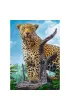 Puzzle 500 el. Dziki lampart Trefl