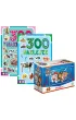 Pakiet dla przedszkolaka. 300 naklejek. Psy i koty, 300 naklejek. Na wsi, Puzzle mini 35 el. Psi Patrol