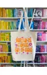 Torba baweniana YOUNG: BOOKS NOT FLOWERS