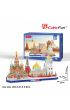 Puzzle 3D 107 el. City Line Moscow Cubic Fun
