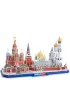 Puzzle 3D 107 el. City Line Moscow Cubic Fun