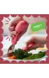 Nana`s Manners Etap 3, Sztu�ce do samodzielnego jedzenia, widelec i n�, r�owe, 3-9 lat 2 el.