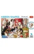 Puzzle Hidden Shapes 1043 el. Psia zabawa Trefl