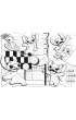 Puzzle 108 el. MaxiFloor Stitch Lisciani
