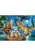 Puzzle 180 el. Sowia rodzina Castorland