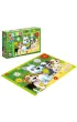 Puzzle 60 el. Pieski kwiatki Multigra