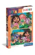 Puzzle 2x20 el. SuperColor. Dora Clementoni