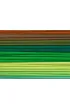 Happy Color Bibu�a marszczona MIX zielony, 8 kolor�w, 25x200 cm, 10 rolek 25 x 200 cm