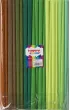 Happy Color Bibu�a marszczona MIX zielony, 8 kolor�w, 25x200 cm, 10 rolek 25 x 200 cm