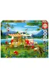 Puzzle 1000 el. Wakacje z kamperem Educa