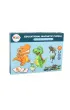 Puzzle magnetyczne z motywem dinozaur�w LeanToys