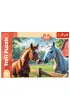 Puzzle 200 el. Konie na polanieTREFL