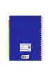 Strigo Ko�ozeszyt Pads A4 Neon granatowy kratka 100 kartek