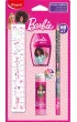 Maped Zestaw artyku��w szkolnych Barbie 4 el.