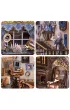 Puzzle Miniaturowy domek Book Nook Pracownia alchemika Habarri