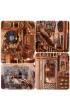 Puzzle Miniaturowy domek Book Nook Pracownia alchemika Habarri