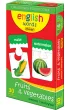 English words. Fruits & Vegetables. Owoce i warzywa. Uk�adanka edukacyjna Adamigo