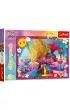 Puzzle 100 el. Glitter. B�yszcz�ce Trolle Trefl