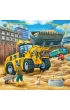 Puzzle 3x49 el. Du�e pojazdy budowlane Ravensburger