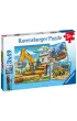 Puzzle 3x49 el. Du�e pojazdy budowlane Ravensburger