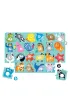 Duuu�e puzzle z dziurk� 48 el. Alfabet Bright Junior Media