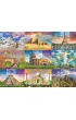 Puzzle 200 el. Monumentalne budynki Ravensburger