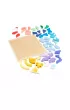 Fisher-Price. Drewniane puzzle kosmos Mattel