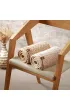 Kocyk z we�ny merino ciemny be�