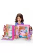 Barbie Fashionistas. Przytulny domek + Lalka HRJ77 Mattel