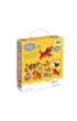 CzuCzu. Puzzle 40 el. Hau Pieski 3+ Bright Junior Media