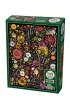 Puzzle 1000 el. Prasowane kwiaty: Szcz�cie Cobble Hill