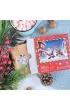 Puzzle 50 drewniane �wi�ty Miko�aj z Reniferem Alexander