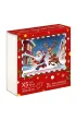 Puzzle 50 drewniane �wi�ty Miko�aj z Reniferem Alexander