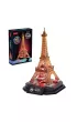 Puzzle 3D Wie�a Eiffla LED Cubic Fun
