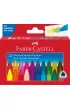 Faber-Castell Kredki �wiecowe tr�jk�tne 24 kol. opak. kartonowe 24 szt.