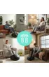Modernhome Masa�er elektryczny do st�p z funkcj� grzania refleksologia 3 tryby pilot 40W