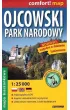 Ojcowski Park Narodowy kieszonkowa laminowana mapa turystyczna 1:25 000