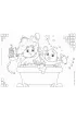 Puzzle dwustronne podogowe 2 x 12 el. Cocomelon Lisciani