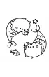 Mini Pusheen kolorowanka