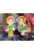 Puzzle Gra magnetyczna Snappy Dressers Ubieranka RK2110-02 Roter Kafer