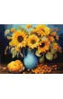 Ideyka Malowanie po numerach - S�onecznikowa harmonia 40x50cm