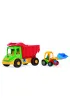 Multi truck z Buggy spychacz Wader
