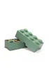 Pojemnik klocek LEGO Brick 8 Oliwkowy
