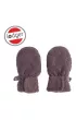 Lodger Polarowe rkawiczki dziecice wrzosowe Fleece Mauve 1-2 l.