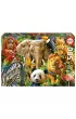 Puzzle 500 el. Dzikie zwierz�ta Educa