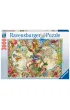 Puzzle 3000 el. Flora i Fauna. Mapa �wiata 171170 Ravensburger