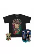 Funko Pocket POP!&Tee: Koszulka i figurka: Holiday Groot - Dziecica -S